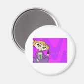 Libra Magnet (Vorderseite/Rückseite)