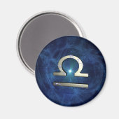 Libra Magnet (Vorderseite/Rückseite)