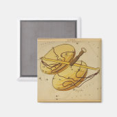 Libra Magnet (Vorderseite/Rückseite)