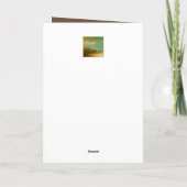 Libra Male Geburtstagskarte Feiertagskarte (Rückseite)