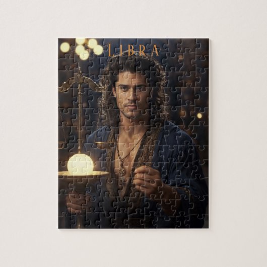 Libra Male Jigsaw Puzzle (Vertikal)