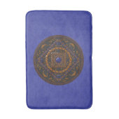 Libra Mandala Bath Mat Badematte (Vorderseite Vertikal)