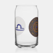 Libra Mandala Dosenglas (Rechts)