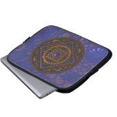 Libra Mandala Laptop Case (Vorne Knopf)
