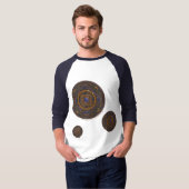 Libra Mandala Men's Light Shirt (Vorne ganz)