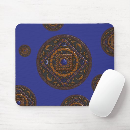 Libra Mandala Mousepad (Mit Mouse)