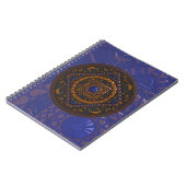 Libra Mandala Notebook Notizblock (Linke Seite)