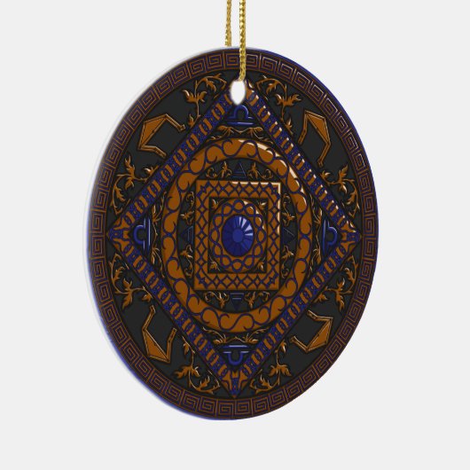 Libra Mandala Ornament (Rechts)