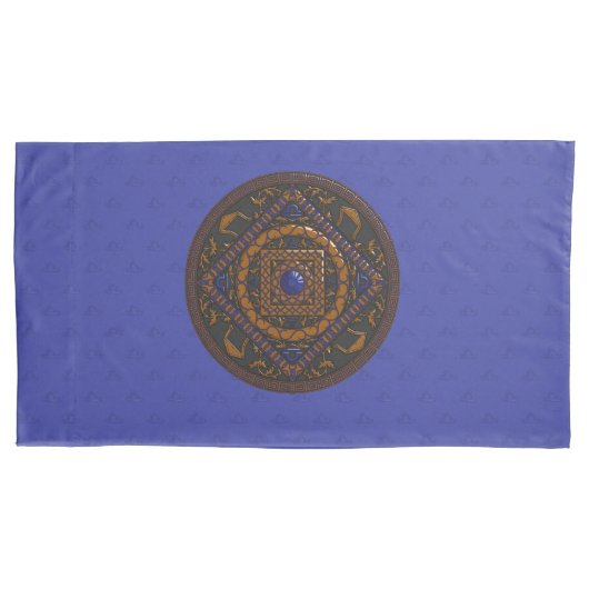 Libra Mandala Pillowcase Kissenbezug (Vorderseite)