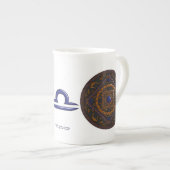 Libra Mandala Spezialität Tasse (Vorderseite Rechts)