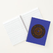 Libra Mandala Spiral Notebook Notizbuch (Innenseite)