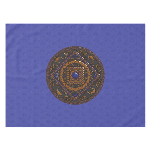 Libra Mandala Tablecloth Tischdecke (Vorderseite (Horizontal))