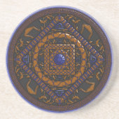 Libra Mandala Untersetzer (Vorne)