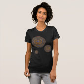 Libra Mandala Women's Dark Shirt (Vorne ganz)
