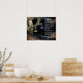 Libra-Merkmale Poster (Küche)