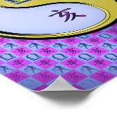 Libra & Metal Boar Poster (Ecke)