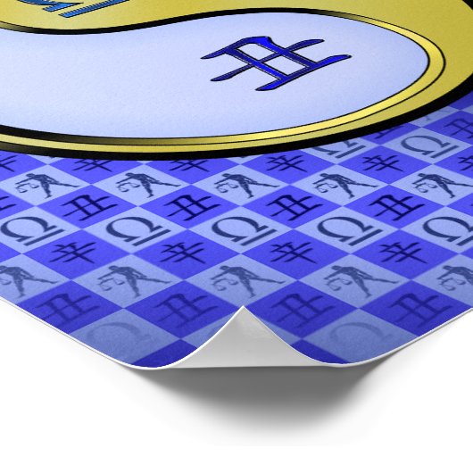 Libra & Metal Ox Poster (Ecke)