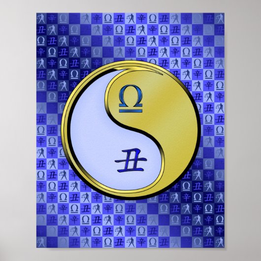 Libra & Metal Ox Poster (Vorne)