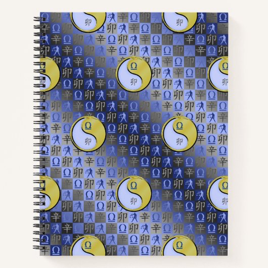 Libra & Metal Rabbit Notizblock (Vorderseite)