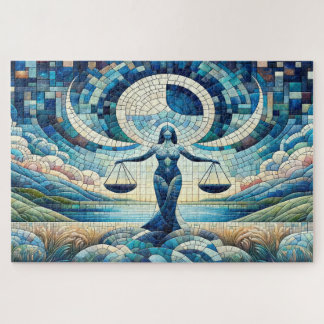 Libra: Mosaikbilanz-Symphonie Puzzle