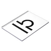 Libra Notizblock (Linke Seite)