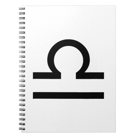 Libra Notizblock (Vorderseite)