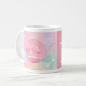 Libra Pastel Watercolor Astrologie Zodiac Signatur Kaffeetasse (Vorderseite Links)