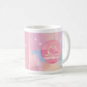 Libra Pastel Watercolor Astrologie Zodiac Signatur Kaffeetasse (VorderseiteRechts)