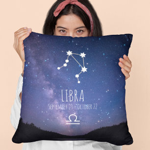 Libra Personalisierte Sternbilder Kissen