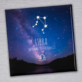 Libra | Personalisiertes Sternbild Magnet