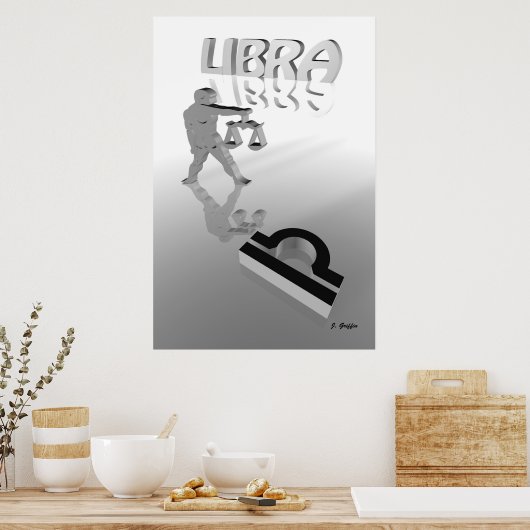 Libra Poster (Küche)