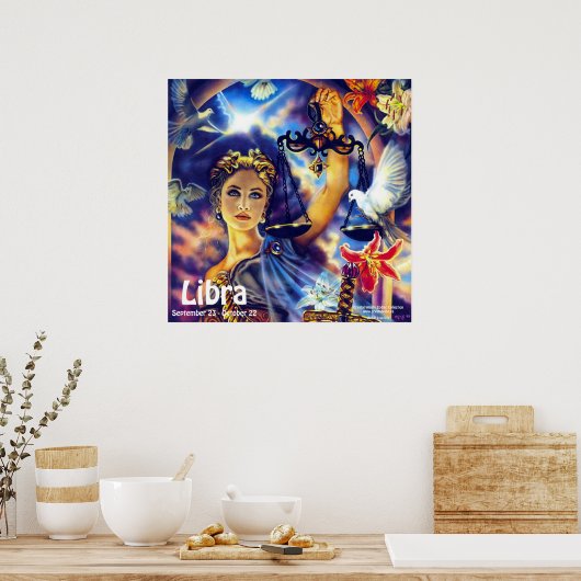 Libra Poster (Küche)