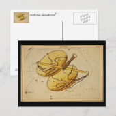 Libra Postkarte (Vorne/Hinten)