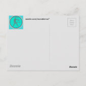 Libra Postkarte (Rückseite)