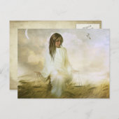Libra Postkarte (Vorne/Hinten)