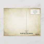 Libra Postkarte (Rückseite)