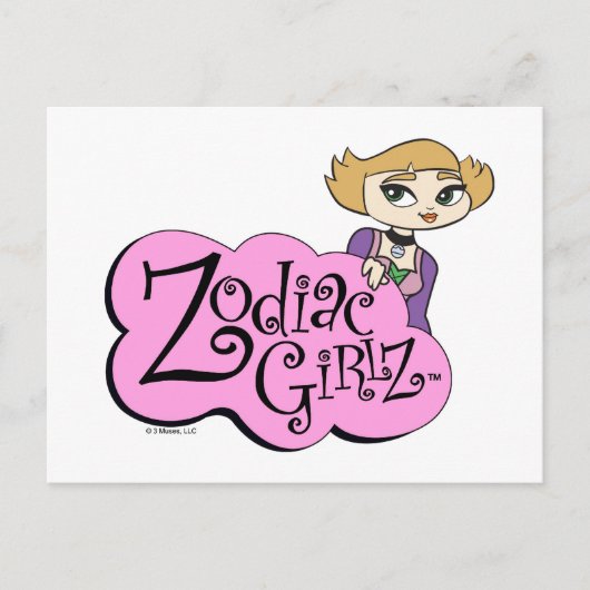 Libra Postkarte (Vorderseite)