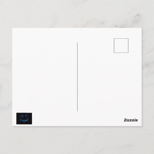 Libra Postkarte (Rückseite)