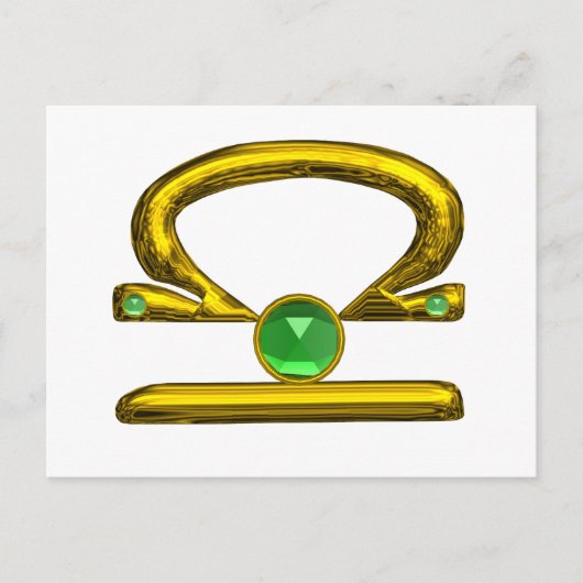 LIBRA, Postkarte (Vorderseite)