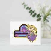 Libra Postkarte (Stehend Vorderseite)