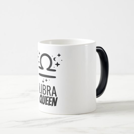 Libra Queen Morphing Tasse (VorderseiteRechts)