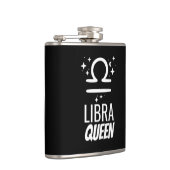 Libra Queen Vinyl Wrapped Flask Flachmann (Rechts)