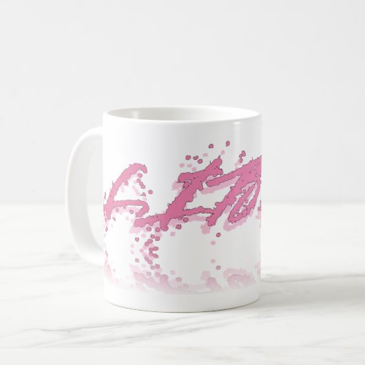 Libra Reflection Kaffeetasse (Vorderseite Links)