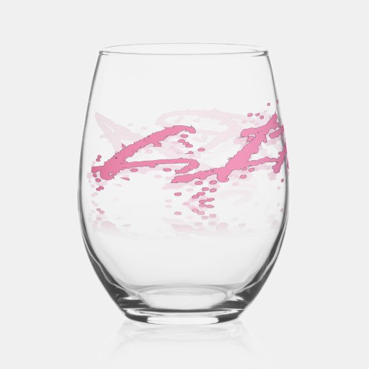 Libra Reflection Weinglas Ohne Stiel (Vorderseite)