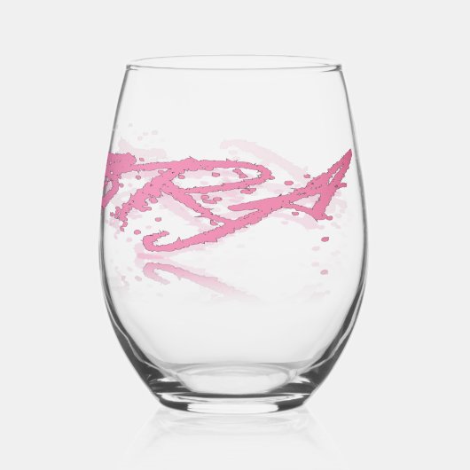 Libra Reflection Weinglas Ohne Stiel (Rückseite)