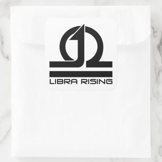 Libra Rising Music Sticker Sheet (Tasche)