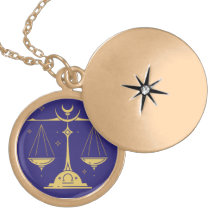 Libra Scale Necklace