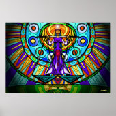 Libra Scales (Balance & Gerechtigkeit) Poster (Vorne)