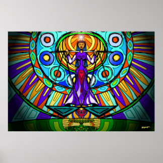 Libra Scales (Balance & Gerechtigkeit) Poster