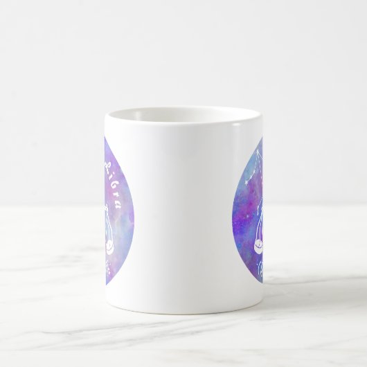 Libra Scales Constellation Stars Geburtsname Kaffeetasse (Mittel)